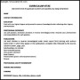 Printable General CV Template
