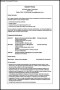 Printable Professional CV Template Sample