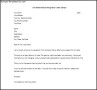 Printable Two Weeks Notice Resignation Letter Sample