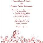 Printable Wedding Invitation Template
