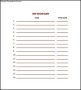 Printable Weekly To Do List Template
