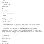 Professional Resignation Letter