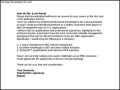 Professional Resume Cover Letter PDF Template Free Download