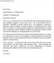 Professional Thank You Letter Template