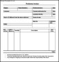 Proforma Invoice Template