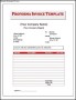 Proforma Invoice Template Free Download