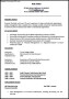 Project Manager CV Template Free PDF
