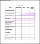Project Punch List Template Example