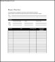 Project Task List Template Free