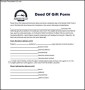Rancher Relief Deed Of Gift Form