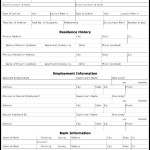 Rental Application Form Template