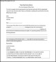 Rental Eviction Letter Template Word Format