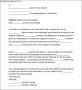 Rental Reference Termination Letter