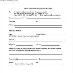 Request For Release Of Information Form