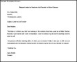Request Letter for Teachers Job Transfer to Other Campus