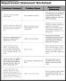 Requirement Statement Worksheet Example