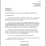 Residential Lease Termination Letter PDF Format Download