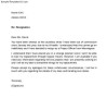 Resignation Letter No Notice Period