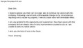 Resignation Letter Without Notice period