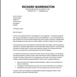 Retail Job Cover Letter PDF Template Free Download