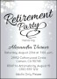 Retirement Party Invitation Wording