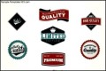 Retro Label Design