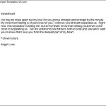 Romantic Letter To Girlfriend