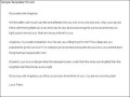 Romantic Letter to Wife