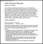 Sales Executive Resume PDF