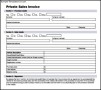Sales Receipt Invoice Template