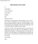 Sales Resume Cover Letter Example