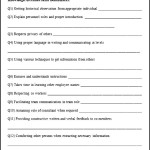 Sample 360 Evaluation Form