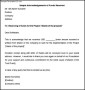Sample Acknowledgements of Funds Received
