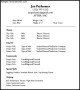 Sample Acting Resume Template
