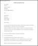 Sample Application Letter Template with Email Support