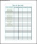 Sample Bathroom Cleaning List Template