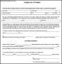Sample Blank Power of Attorney Form