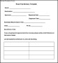 Sample Blank Road Trip Itinerary Template Free Download