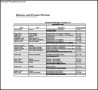 Sample Business Contact List Template