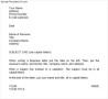 Sample Business Letter Format