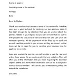 Sample Business Thank You Letter