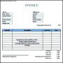 Sample Catering Invoice Form