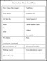 Sample Construction Work Order Form