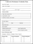 Sample Contractor Performance Evaluation Form
