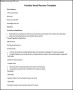 Sample Creative Head Resume Template