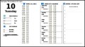 Sample Daily Work Schedule Template