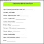 Sample Electronics Bill of Sale Form