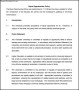 Sample Equal Opportunities Policy Template