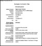 Sample Europass Curriculum Vitae