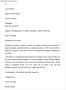 Sample Formal Business Letter